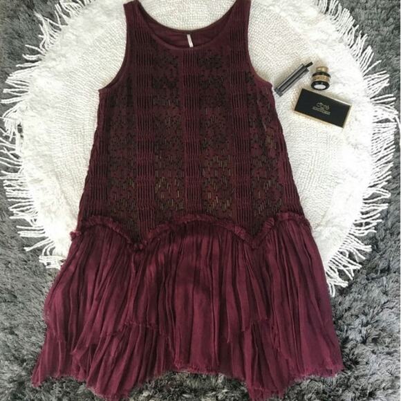 Free People Geo Showroom Beaded Dress - Picture 7 of 10